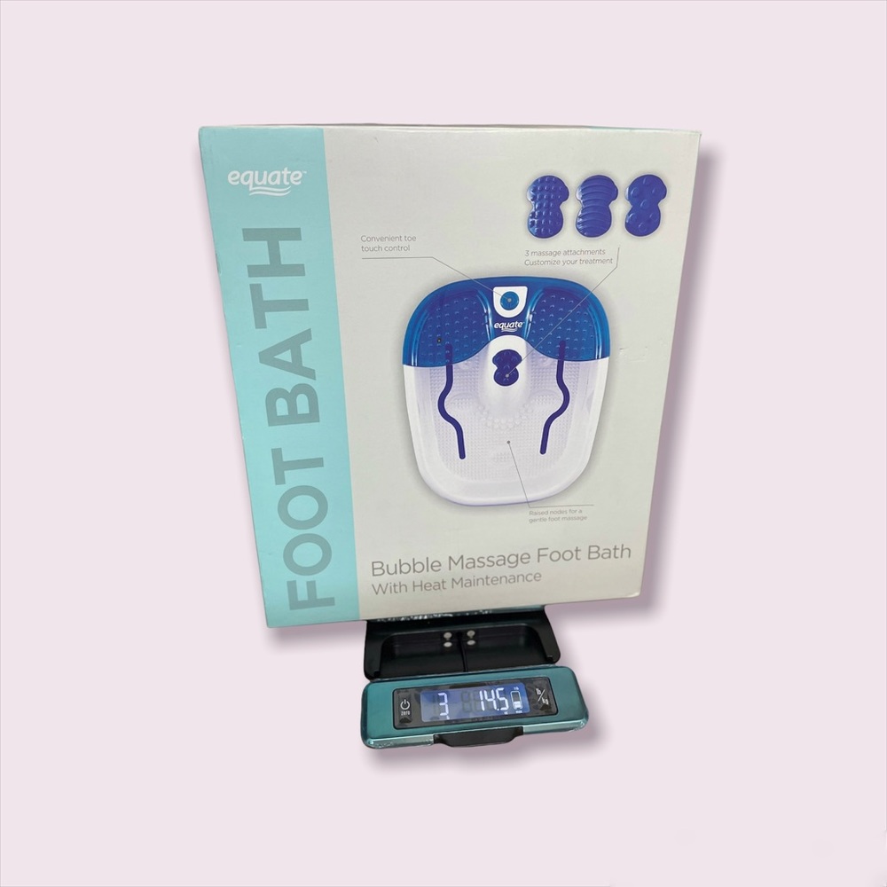Bubble Massage Foot bath with Heat Maintenance